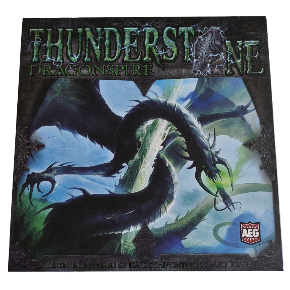 AEG Thunderstone Dragonspire Deck Building Game of Fantasy Adventure Mike Elliot